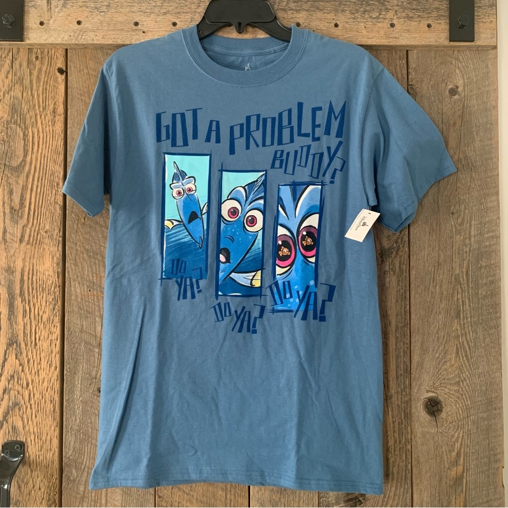 Men’s S DISNEYLAND RESORT Walt Disney World Finding Nemo GOT A PROBLEM BUDDY Tee